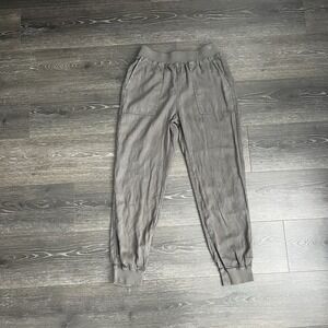 Faherty Arlie Day‎ Pant Women's Size Medium Surplus Green Pull On Joggers